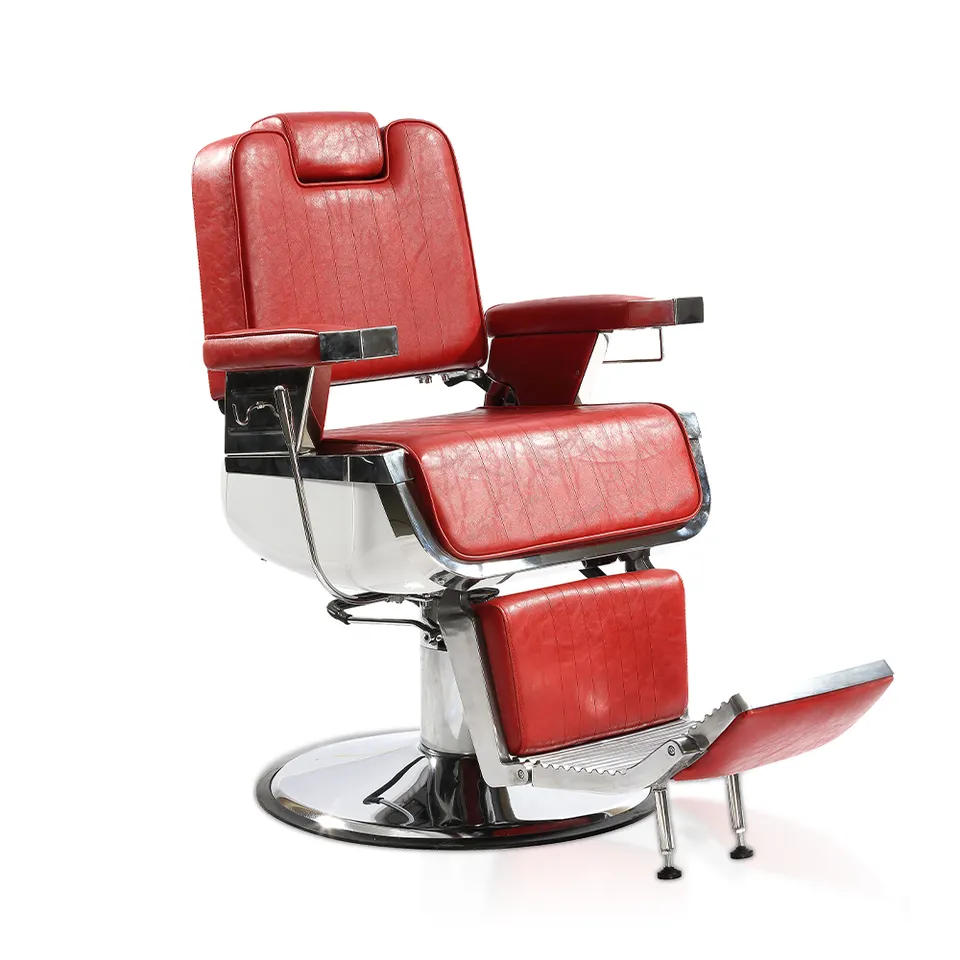 Silla Reclinable de Barbero Timeless Elegance