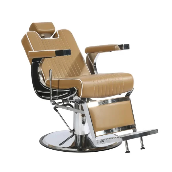 Antique Sovereign Barber Reclining Chair - Imagen 2