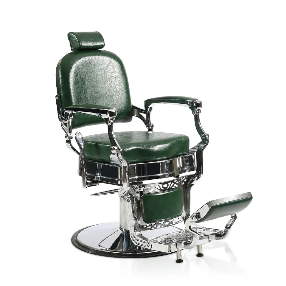 Silla Reclinable de Barbero con Trono Real