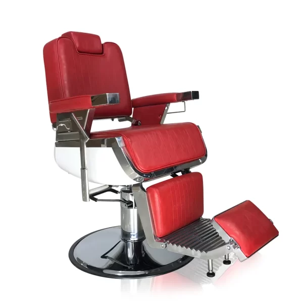 Timeless Elegance Barber Reclining Chair - Imagen 3