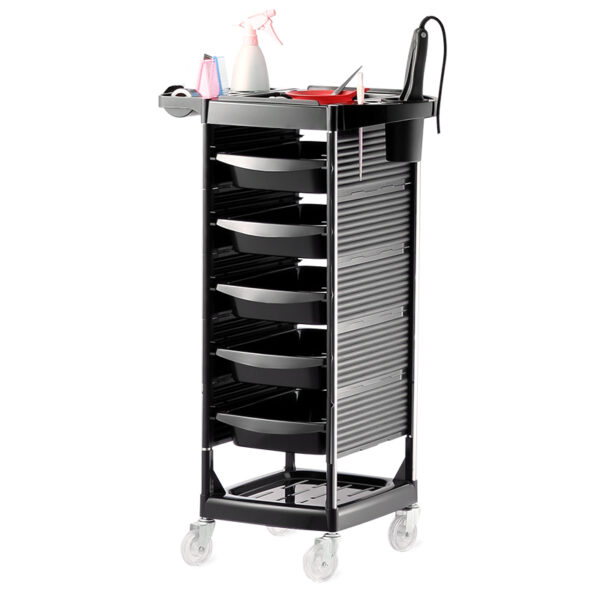 Multifunction Drawer Beauty Trolley Cart - Image 2
