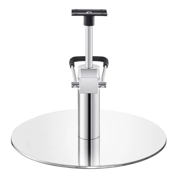 Brushed Stainless Steel Circle Base With Hydraulic Pump - Image 2