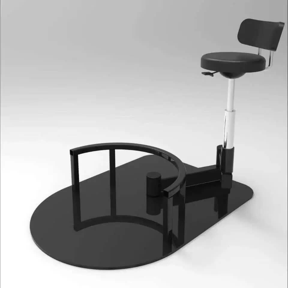 Silla de plataforma giratoria para estilistas GlideCut