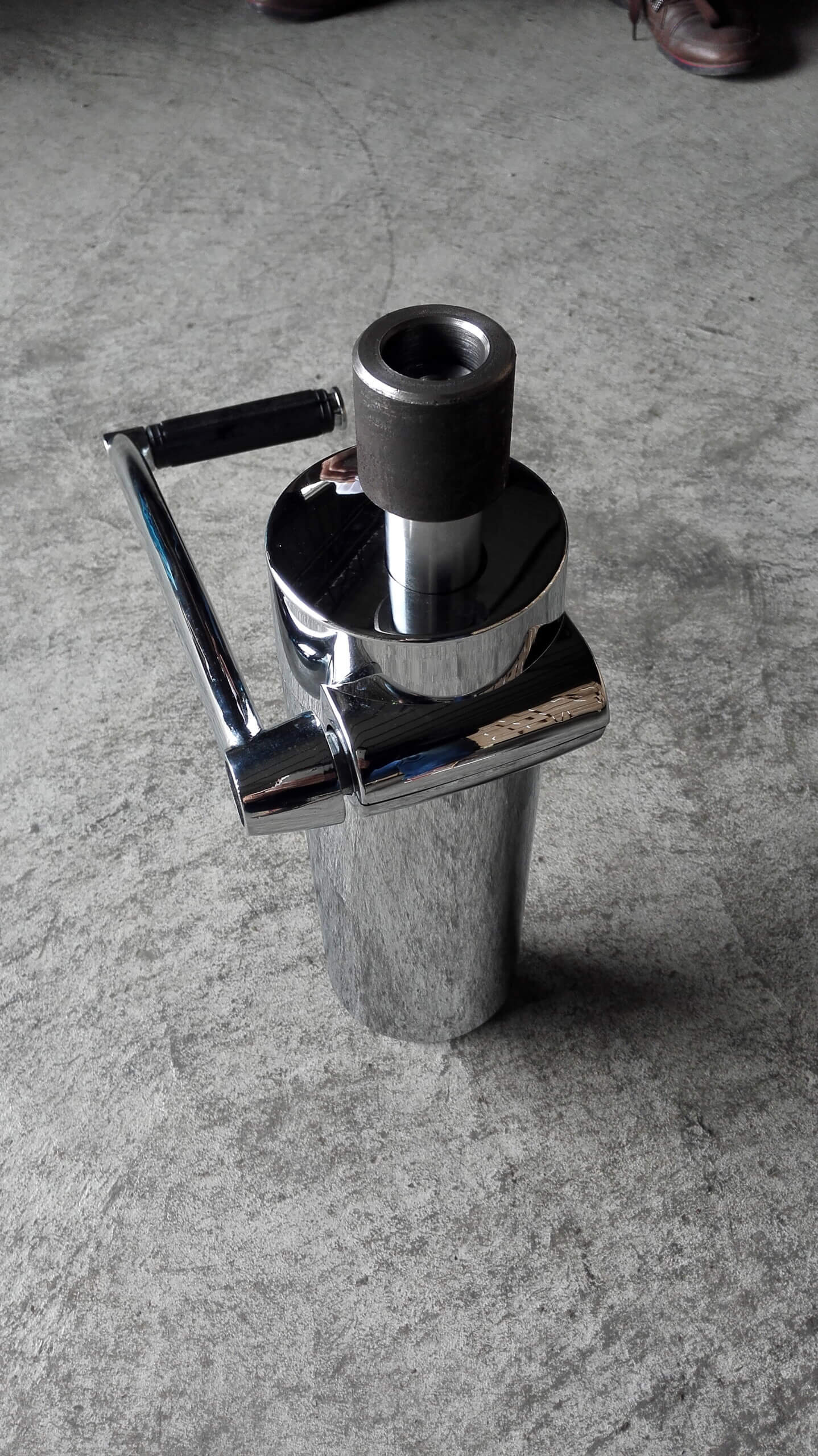 Salon Furniture Metal Taper Sleeve Joint Connector 3 scaled